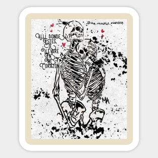 Love me to death and beyond Sticker